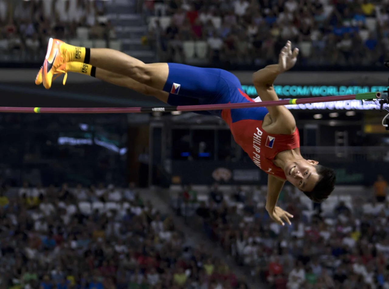 EJ Obiena sa men’s pole vault final ng world championships sa Budapest